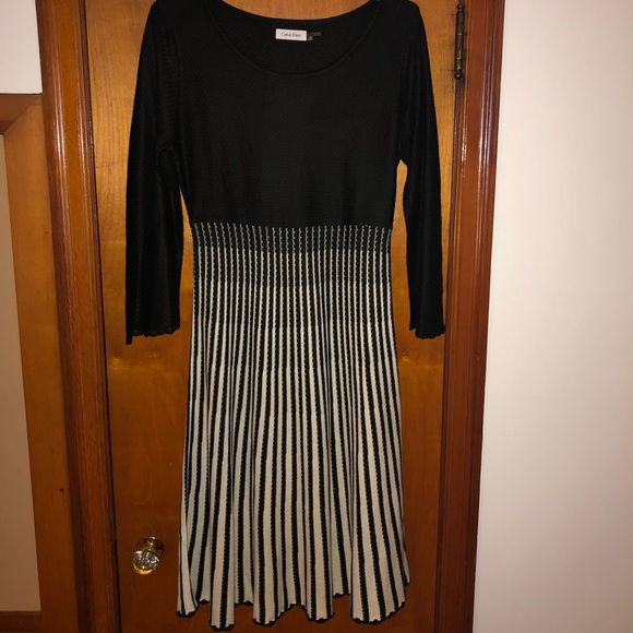 calvin klein ombre dress